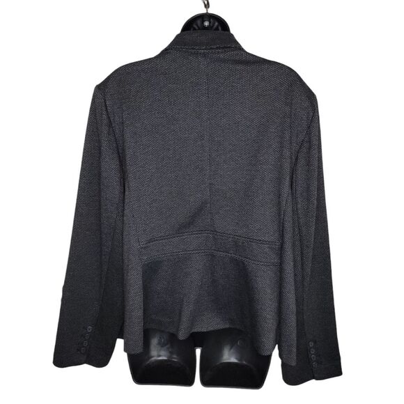 Lane Bryant herringbone knit blazer jacket size 26 - Picture 2 of 7